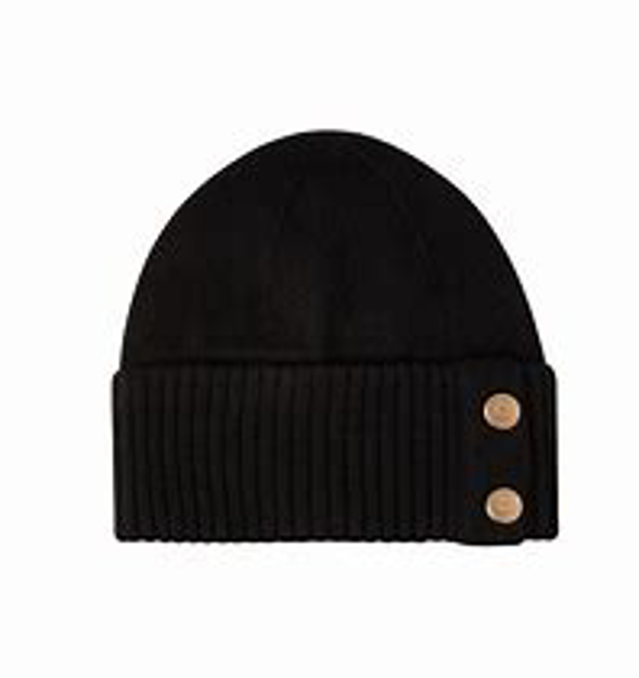 Bilde av BUSNEL ROYA BEANIE Black ONE SIZE DAME