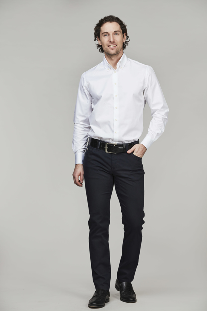 Bilde av HANSEN & JACKOB 5-PKT CUT`NSEW PAN OXFORD