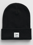 Bilde av GANT DOUBLE LAYERED BEANIE Black ONESIZE HERRE