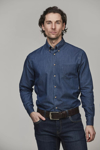 Bilde av HANSEN & JACKOB INDIGO CLASSIC SHIRT