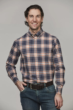 Bilde av HANSEN & JACOB WOOLAND CHECK FLANEL SHIRT