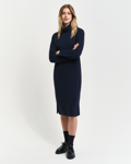 Bilde av GANT HERRINGBONE DETAIL ROLLNECK DRESS