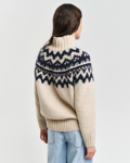 Bilde av GANT FAIR ISLE STAND COLLAR