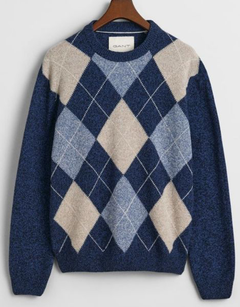 Bilde av GANT ARGYLE C-NECK