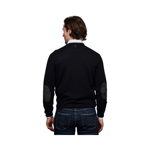 Bilde av HANSEN & JACOB CREW NECK SWEATER ELBOW PATCH