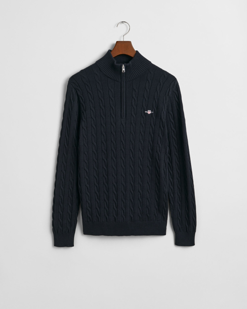 Bilde av GANT H COTTON CABLE HALF ZIP