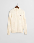 Bilde av GANT H COTTON CABLE HALF ZIP