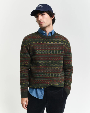 Bilde av GANT FAIR ISLE C-NECK