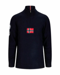 Bilde av AMUNDSEN BOILED SKI SWEATER MENS W/FLAG